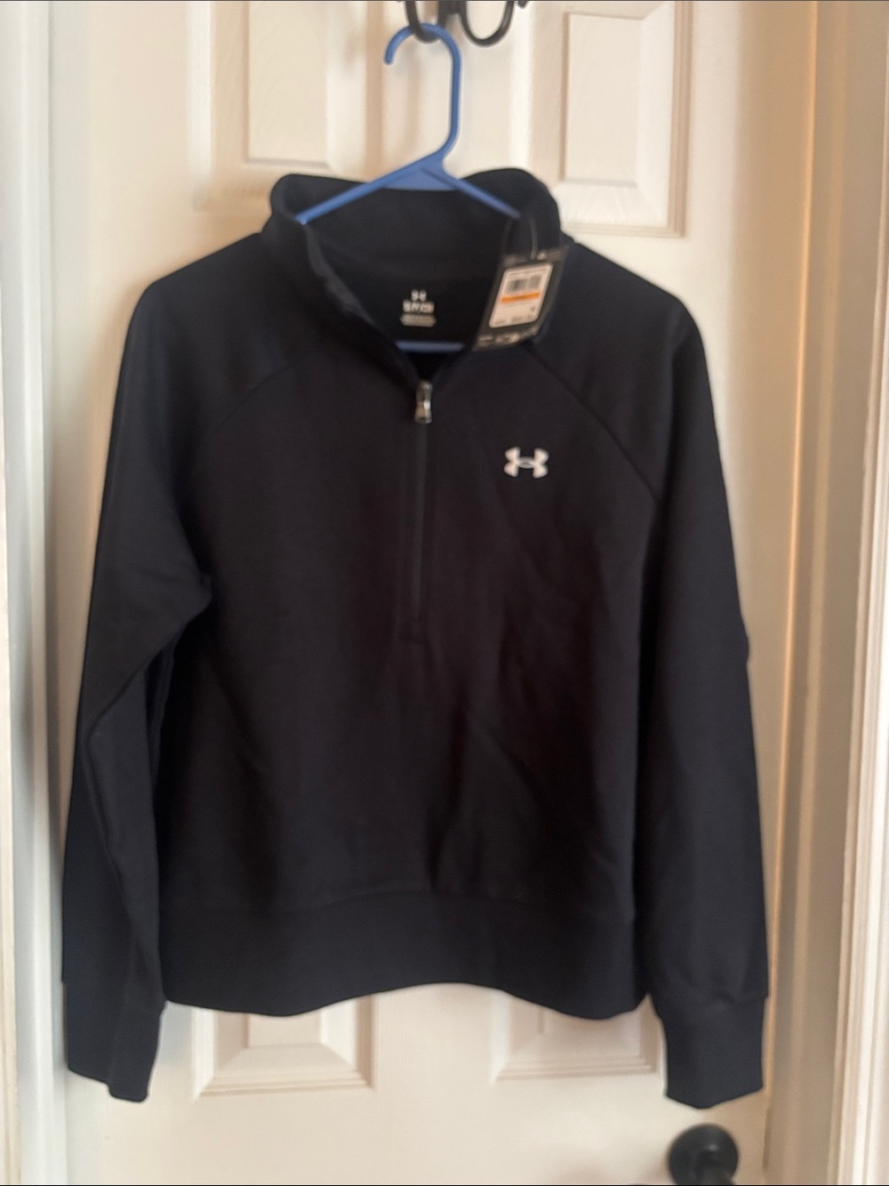 Under Armour Black Quarter-Zip Performance Sweater